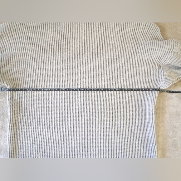 Summer & Rose Light Gray Crewneck Sweater Size XL Soft Knit - Picture 8 of 11